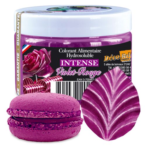 [07053013] COLORANT HYDROSOLUBLE INTENSE VIOLET ROUGE E122-E132 - INT92 50GR
