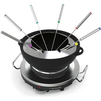 [57659267] RIVIERA & BAR FONDUE FONTE RECHAUD INOX BOURGUIGOGNE-SAVOYARDE 1000W