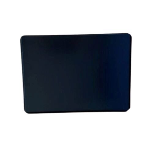 [53302211] ZWART ALUMINIUM DIENBLAD 37X27CM RECHTE RANDEN