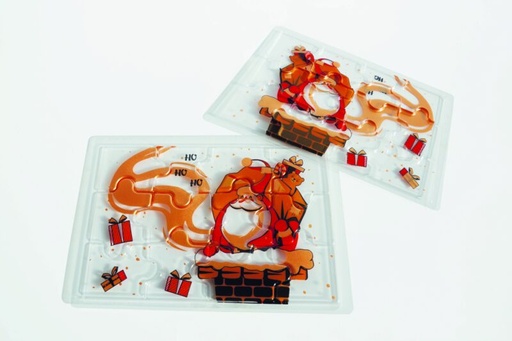 [08057889] 074201 PCB BLISTERS PUZZLES NUIT DE NOËL 19X13 CM10PCES ***S/CD***