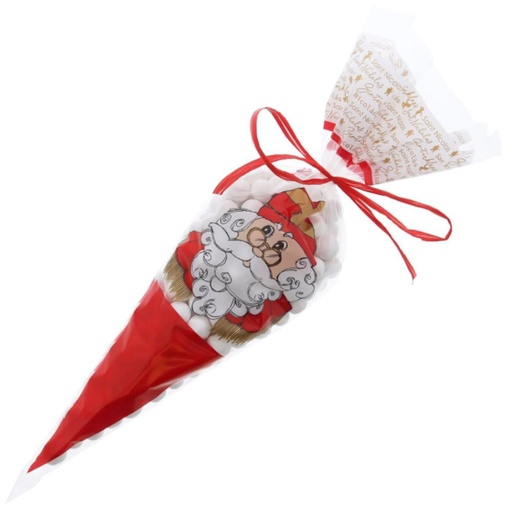 [62230098] SAINT NICHOLAS CONICAL BAG 25 X 46 CM 500 GR 50 PCES