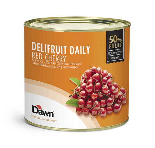 [01060034] DAWN DELIFRUIT CLASSIC RODE KERSEN 2,7KG = BLIK