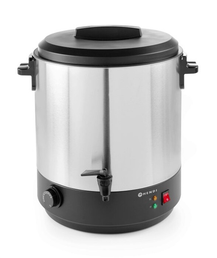 [60251396] HENDI RVS GLUÊWIJN-OVENSCHOTEL 25L + THERMOSTAAT