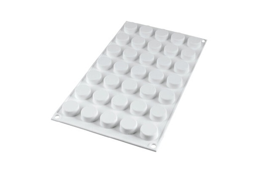 [70408108] MOULE SILIKOMART MICRO ROND GN1/3 CRUVEFLEX