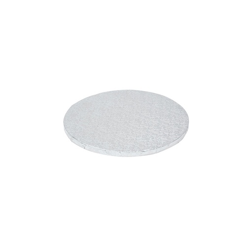 [08075446] 1030346 ROUND TRAY Ø 25CM SILVER FOST+ INCLUDED