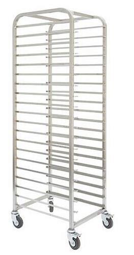 [55500286] ECHELLE PATISSIERE 20 NIVEAUX  40 X 60 ENTREE 40INOX -ESPACE ENTRE NIVEAUX 8CM