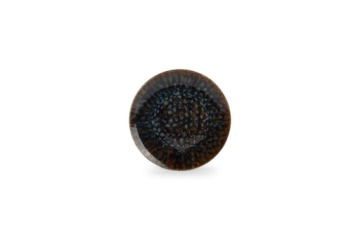 [60251864] Plat bord 25cm bruin/blauw Resto