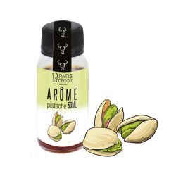 [08075128] NATUURLIJKE AROMA PISTACHE 50ML=POT