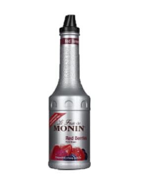 [14100420]  MONIN ROOD FRUIT PUREE 1L **DE VRUCHT