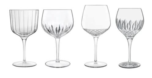 [60251273] BORMIOLI LUIGI SET DE 4 VERRES MIXOLOGY GIN GLASS SELECTION * 4 MODELES DIFFERENTS *