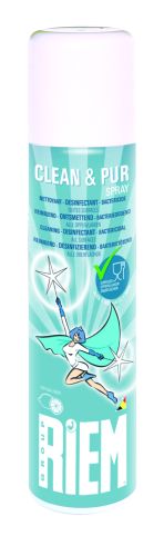 [55091373]  RIEM SCHOON EN ZUIVER HYGIËNE TOTAAL SPRAY 300ML DESINFECTERENDE REINIGER BACTERIËN