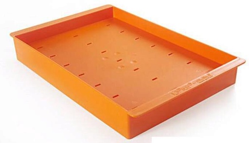 [70408625] PRESENTOIR POUR 21 FRISCOS PAR LE BAS ORANGE235 X 360 X 48M