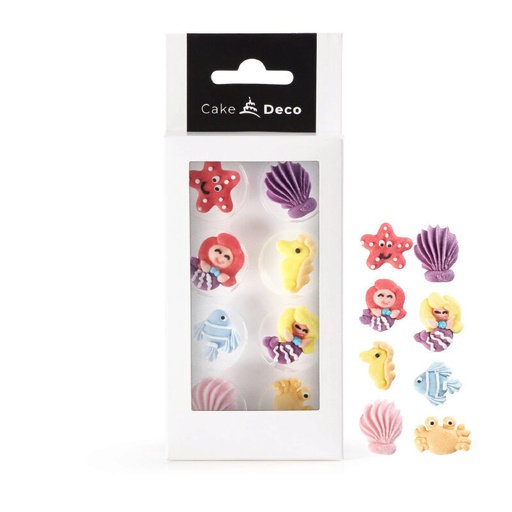[08054167] 39305 CAKEDECOR ZEEMEERMIN 2D  12 PIECES ***S/CD***