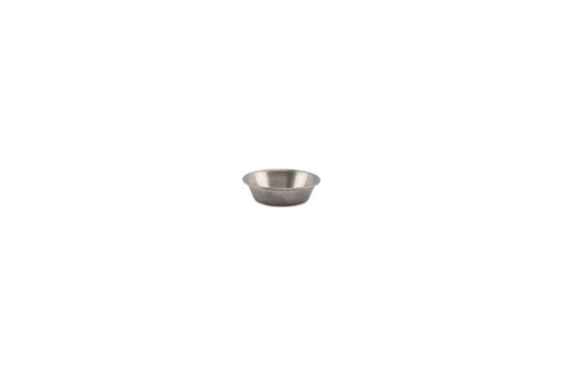 [60251968] BON BISTRO KOM 8.5XH2.5CM ANTIQUE ZILVER SERVE