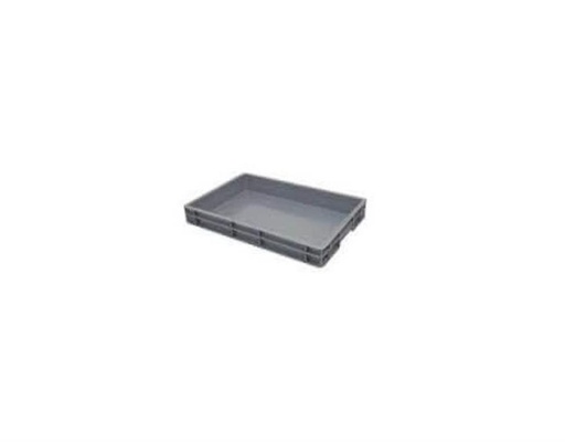 [50611106] BAC EURONORM PF/PLEIN 60X40XH8CM GRIS-15L BUDGET LINE