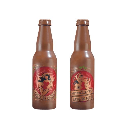 [08058201] 088180 PCB KERSTBIER GEDRUKTE BLADEN VOOR FLESSEN 20STKS ***S/CDE ***