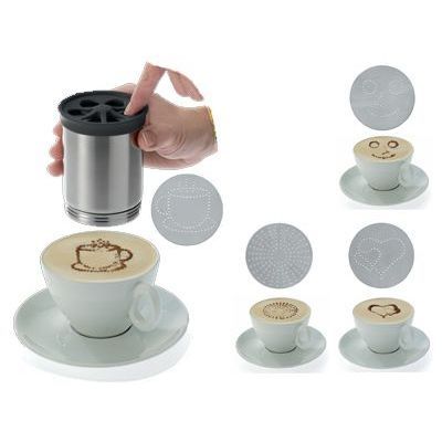[52906102] POEDERSUIKERSTROOIER VOOR CACAO DECOR MET 4 FILTERS=STUK