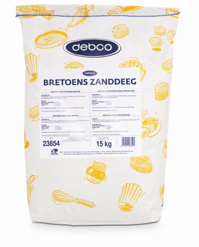 [04020166] DEBCO SABLE BRETON MIX FOR SHORTCRUST PASTRY 15 KG