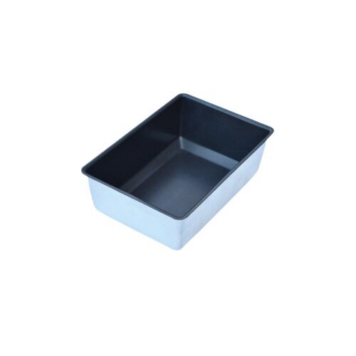 [51201350] 18X12CM HT 6CM TEFLON-GECOATE BROODPLAAT VOOR 400GR BROOD - TEFLON COATING