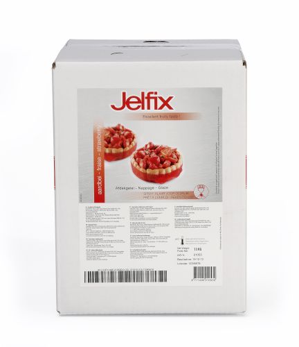 [03040204] JELFIX AARDBEI SPRAYCOATING 13KG DOOS
