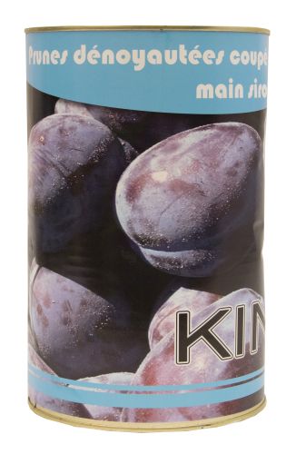 [01010924] HALVE PRUIMEN KING 6 X 5KG = BLIKJE