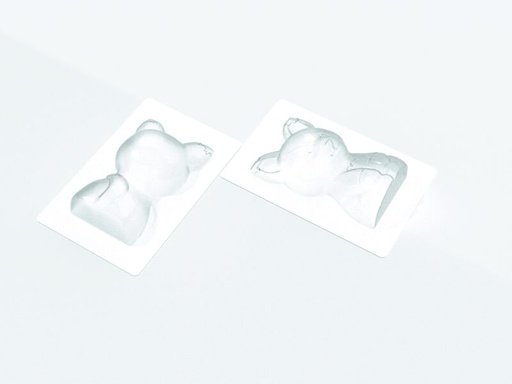 [08057476] 087062 PCB FOX MOLDS FOR 5 PIECES 13X8 CM D 8CM 10PCES ***S/CDE***