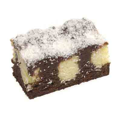 [02040252] B639C21 CHOCOLADE-COCOS CAKE 37X24CM 3 X 2500GR =DOOS