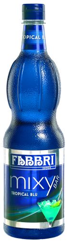 [07062181] FABBRI SIROP MIXYBAR TROPICAL BLUE 1L