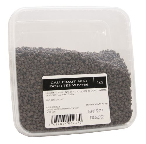 [03070278] CALLEBAUT MINI GOUTTES VH-9466 0.4MM EN 1KG