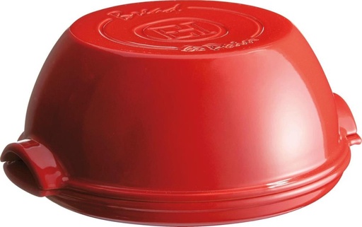[55330013] EMILE HENRY RED HOMEMADE BREAD SET 32.5X29.5X14CM15.2L