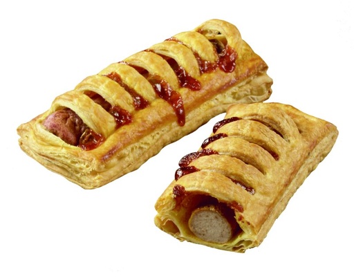 [02040664] DELIFRANCE S7154 WORSTENBROODJE MET CURRY KETCHUP 24X 175GR = DOOS