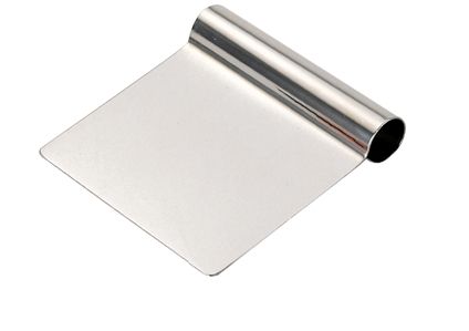 [50372317] COUPE-PÂTE EN INOX DROIT RIGIDE 12 X 9 X 2.5