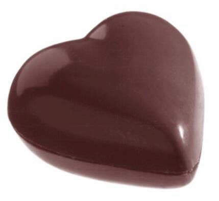 [70409447] MOULE À CHOCOLAT COEUR LISSE CW1106 3X7 -- 7.5GR