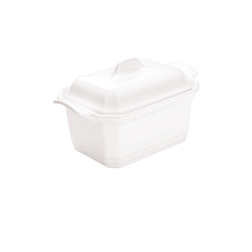 [55330039] EMILE HENRY MOULE BLANC TERRINE+PRESSE 24.2X15.3XH 12CM