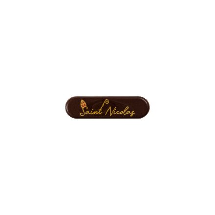 [08054392] 2036734 PLAQUETTE SAINT NICOLAS CHOCOLAT 50X15MM 256PIÈCES