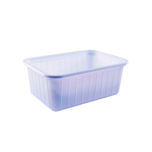 [25205036] PLASTIC IJSBAKJE MET DEKSEL 0,5 L 500 STUKS FOST + INBEGR. =  KARTON