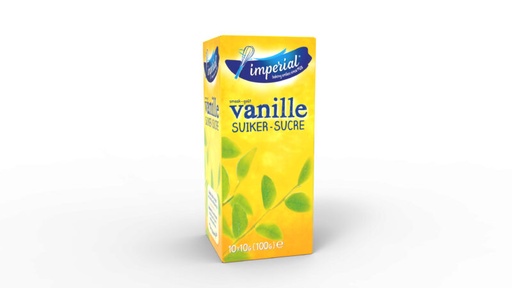 [05101043] VANILLESUIKER 100GR IMPERIAL = DOOS