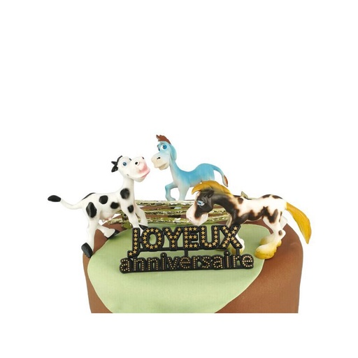 [08075223] KIT ANIMAUX DE LA CAMPAGNE 3 ANIMAUX