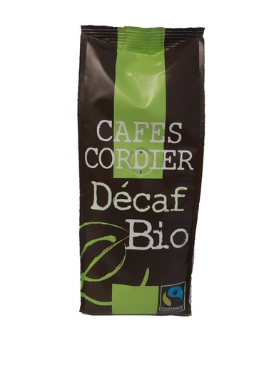 [01050342] CORDIER CAFEÏNEVRIJE GEMALEN KOFFIE 250GR