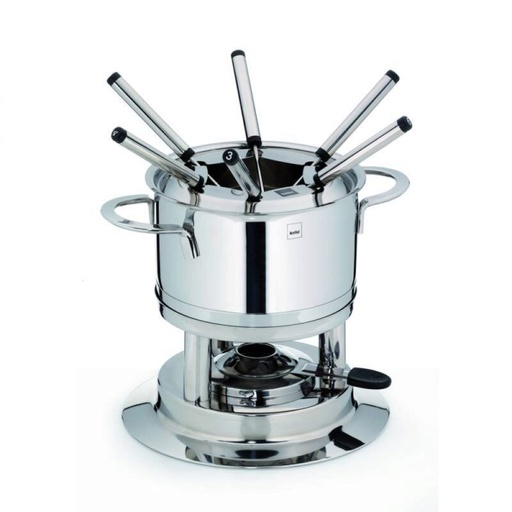 [57661437] KELA FONDUE INOX CAILIN 6P-1.7L  A/FOURCHETTES