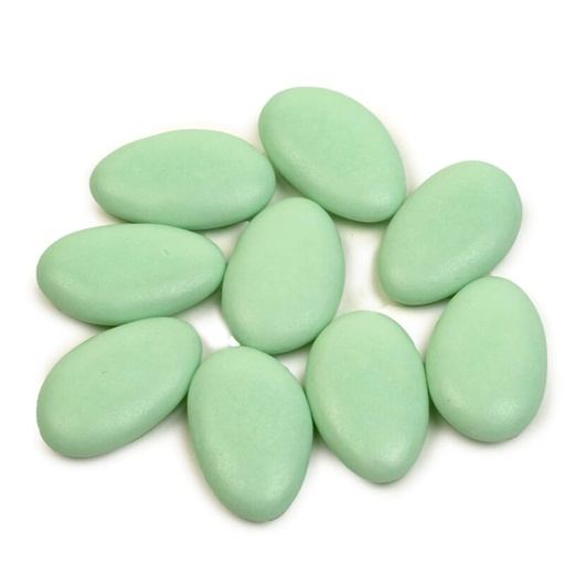 [70407607] VANPARYS GLANZENDE CHOCOLADE DRAGEE WATER GROEN 1KG