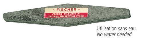 [50408320] FISCHER PIERRE À AFFUTER LOSANGE SANS EAU