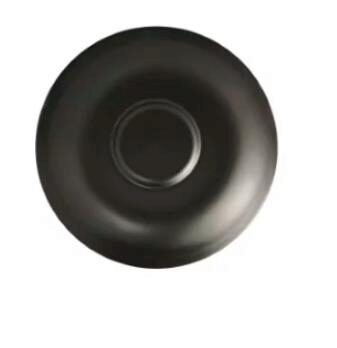 [60252252] INSPIRE SOUS-TASSE MOKA NOIR MAT 12CM - 623703