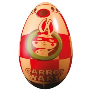 [08057737] 074044 PCB MOULES DEMI-ŒUFS CARROT WARS 13,4X 8,7CM 16PCES ***S/CD***