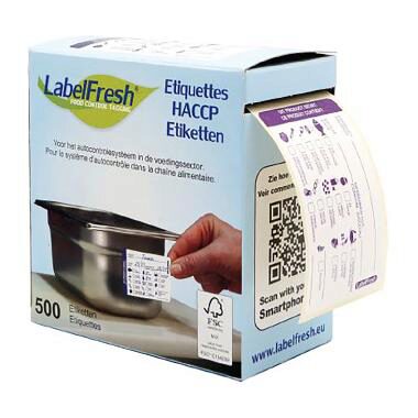 [70409750] LABELFRESH 500 ETIKETTEN VOOR DIVERSE ALLERGENEN 70X45MM