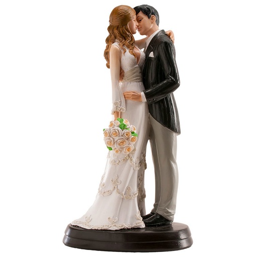 [61000013] FIGURINE COUPLE MARIES "MARIA ET JUAN 18CM