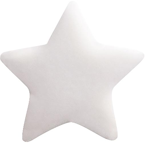 [08056004] 070410 PCB MERINGUE DECORATIONS STARS 4 DESIGNS 120 PIECES ***S/CD***