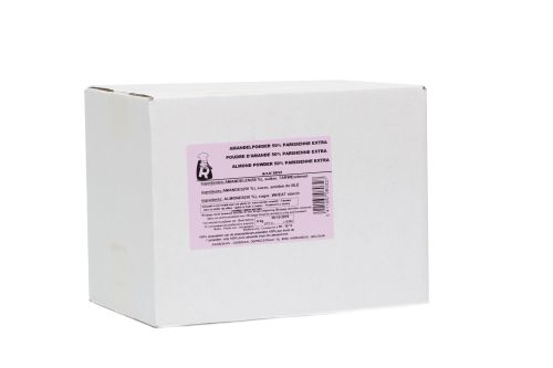 [03030695] BROYAGE MET AMANDEL PARISIEN 50% EXTRA ATLAS 6KG = KG