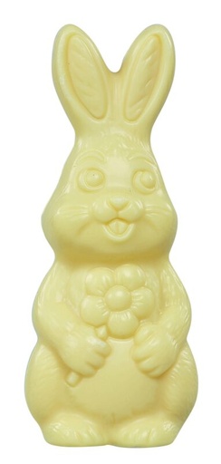[13030362] CREUX LIEVRE CHOCOLAT BLANC EN TUBO 14CM 32 X 50GR
