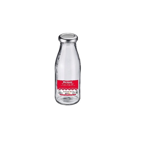 [56000597] WESTMARK SET 6 BOUTEILLES VERRE 250ML BOUCH. A VIS SET DE 6 PCES